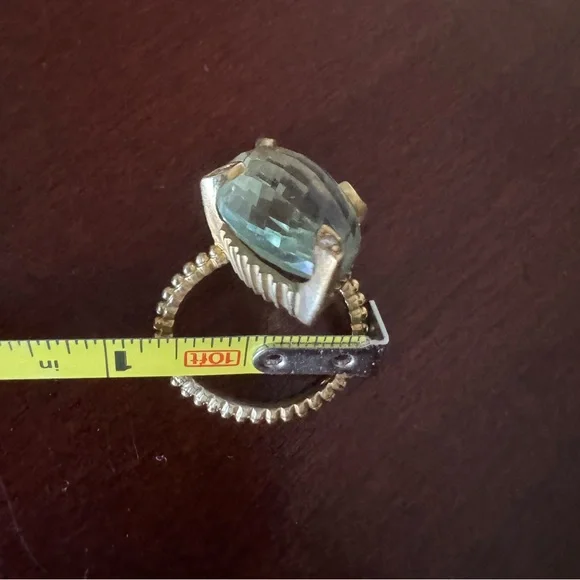 Tiffany &Co Iridesse tourmaline and diamonds ring - Picture 2 of 16